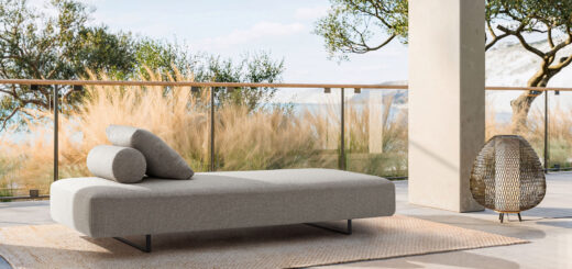 Divano da balcone e terrazzo: divano Avenue Outdoor di Twils su una terrazza